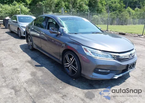 2016 Honda Accord Touring из США, поврежденный, VIN 1HGCR3F94GA009459